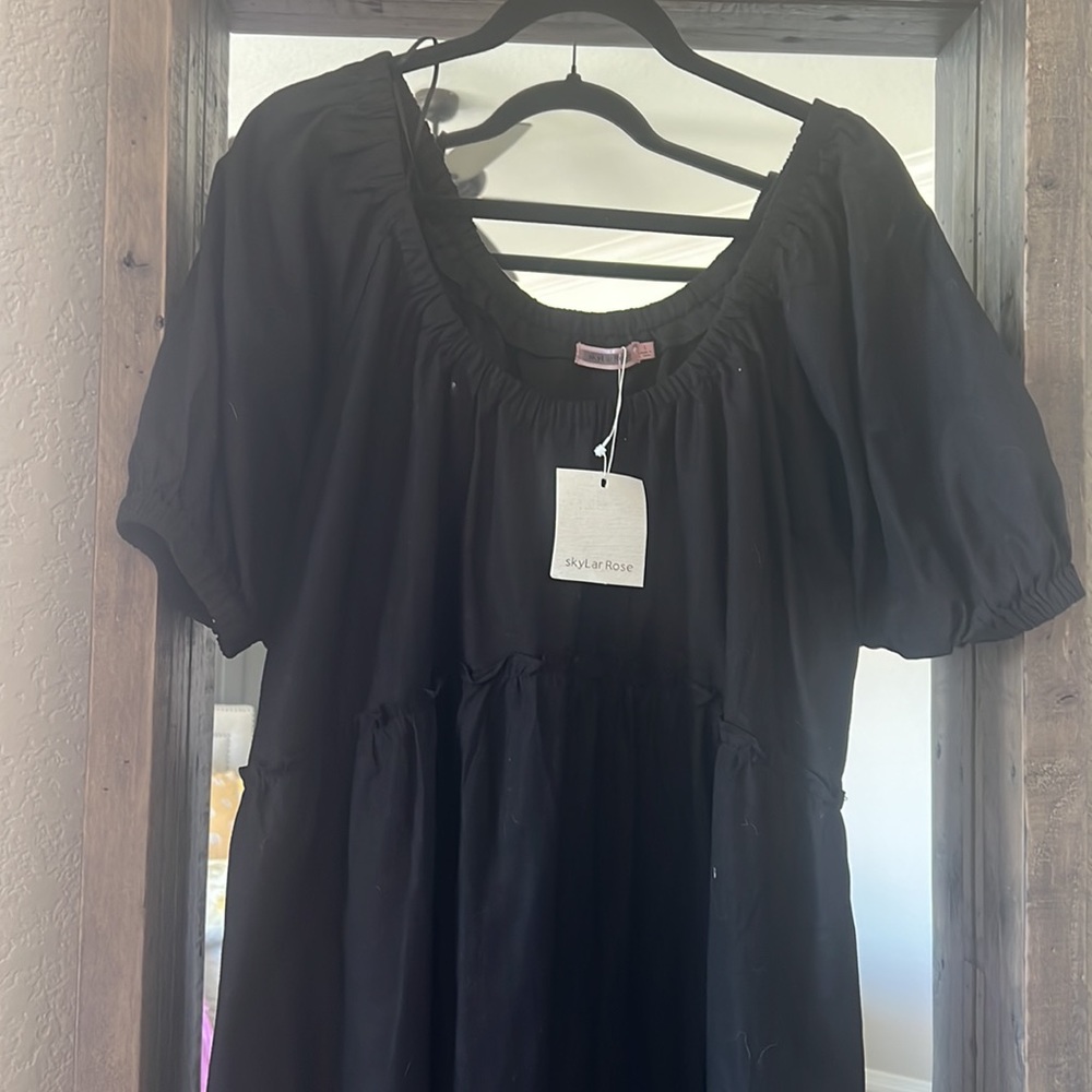 Brand new with tags black maxi dress
